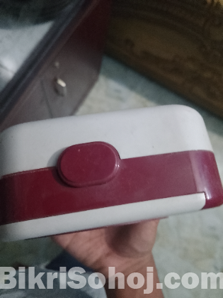 Time Piece Buzzer Alarm Clock Tbb-207 4.5 V Telephone Blue